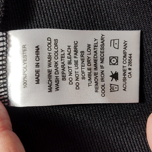 Footjoy Mens Barton Hills Black Quarter Zip Pullover Sweatshirt - Picture 9 of 11